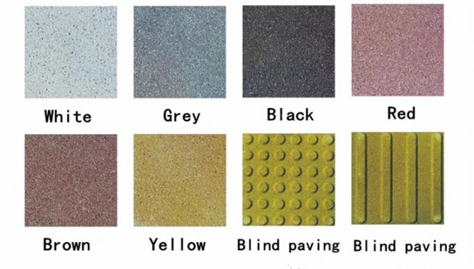 Multi Color Permeable Paving Materials Eco - Friendly Wear Resistant
