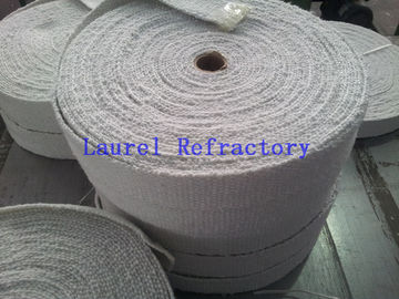 High Resistance Refractory Insulation Ceramic Fiber Refractory Tape Twisted Rope For Ovens Furnaces Boilers