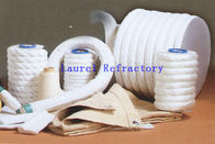 Refractory Ceramic Fiber Twisted Rope Thermal Insulated Non Toxic