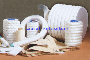 Square and Round Stainless Steel Reinforced High Temperature Sealing Ceramic Fiber Rope for Various Kilns