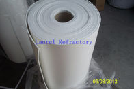 Heat Insulating Ceramic Fiber Refractory Paper / Sheet For Mould Liner