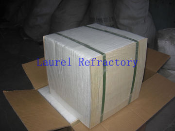 1260 1430 Thermal Insulation Materials Rectangle Shaped Refractory Ceramic Fiber Module  with Anchor for Furnace