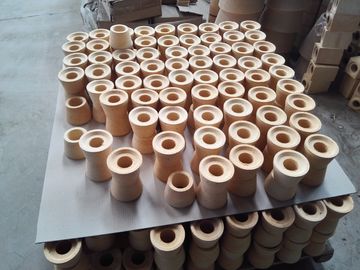 Thermal Shock Resistance Refractory Fireproof Runner Bricks , High Alumina Cast Steel Sleeve Brick