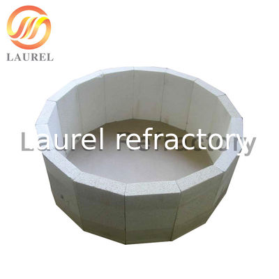 High Temperature Insulation Clay Fire Brick Lightweight , Refractory Insulating Brick