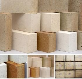 High Strength Fire Clay Bricks Refractory Insulation Low Thermal Conductivity for Kiln
