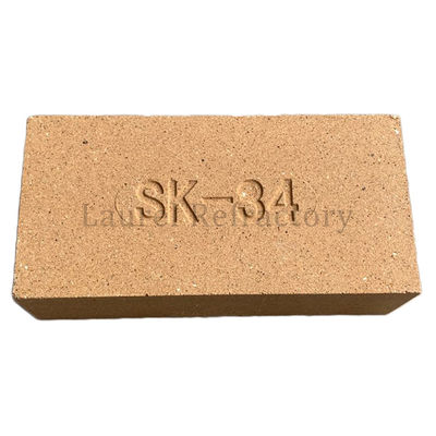 High Strength Fire Clay Bricks Refractory Insulation Low Thermal Conductivity for Kiln