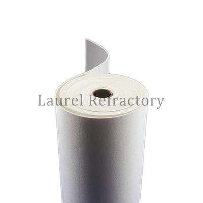 1mm-6mm Heat Resistant Insulation Ceramic Fiber Wool Paper Roll Fireproof Thermal Resistant for Kiln