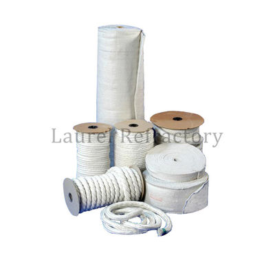 Square and Round Stainless Steel Reinforced High Temperature Sealing Ceramic Fiber Rope for Various Kilns