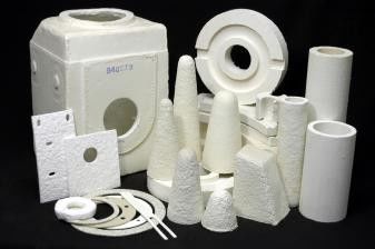 High Temperature Refractory Insulation Ceramic Fiber Products Vacuum Formed