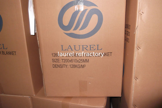 High Pure AL2O3 SIO2 Fire Rated Refractory Insulating Wool Cotton Ceramic Fiber Blanket 6-50 Mm Thickness