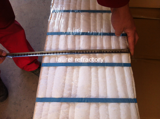 Steel Industry Refractory Insulation Heat Thermal Aluminum Ceramic Fiber Refractory Modules Insulation For Duct Lining