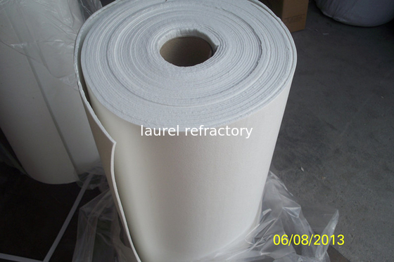 Heat Thermal Insulating Alumina Silicate Ceramic Fiber Refractory Paper Sheet For Mould Liner