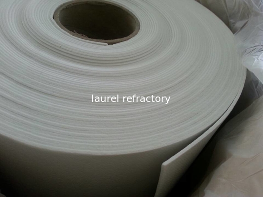Heat Thermal Insulating Alumina Silicate Ceramic Fiber Refractory Paper Sheet For Mould Liner