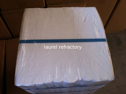 1260 1430 Thermal Insulation Materials Rectangle Shaped Refractory Ceramic Fiber Module  with Anchor for Furnace