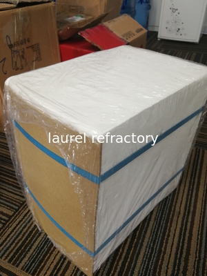 1260 1430 Thermal Insulation Materials Rectangle Shaped Refractory Ceramic Fiber Module  with Anchor for Furnace