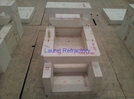 Fire Resistant Corundum Refractory Bricks , Fused Zircon Corundum Brick