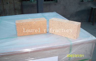 Coke ovens Alumina Fire Clay Brick / Glass Furnace , Low thermal conductivity