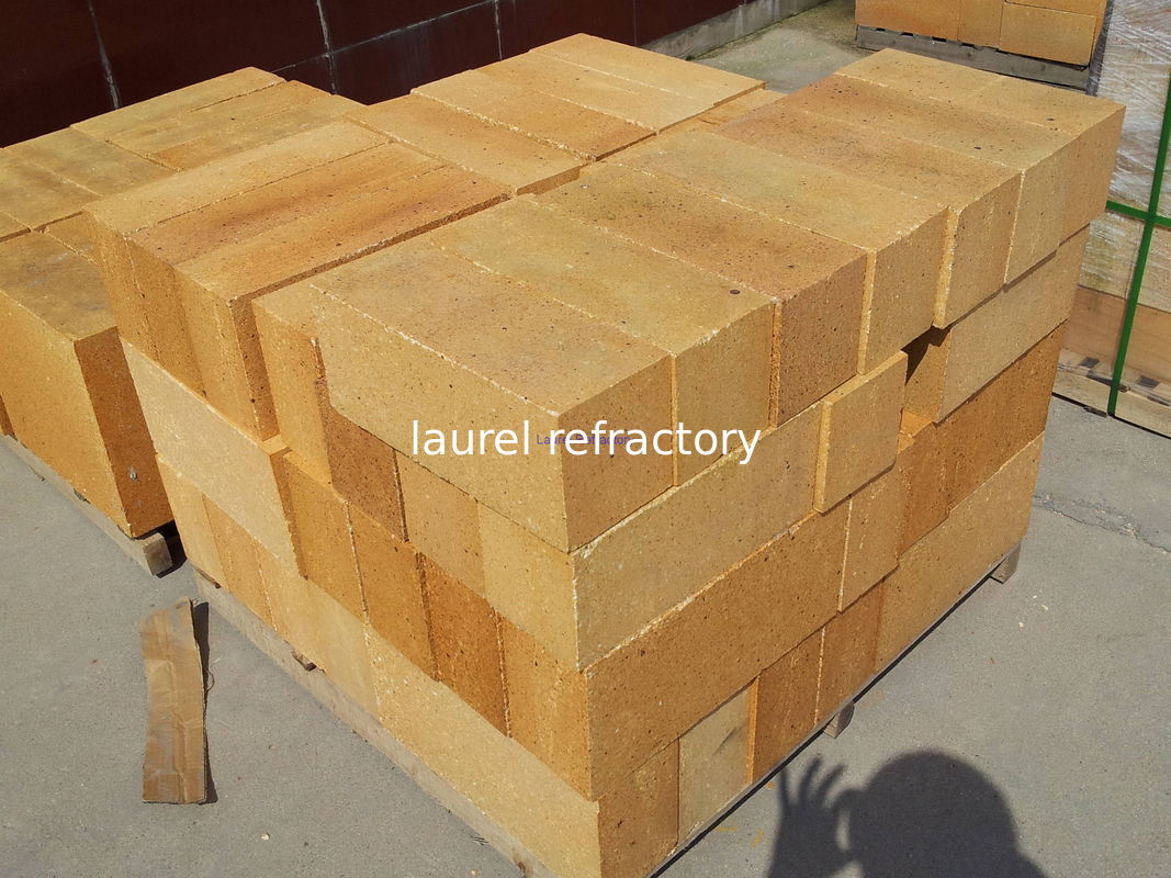 High Density Fire Clay Brick Refractory For Glass Kiln ISO9001