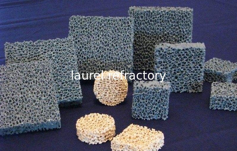 Efficient Silicon Carbide Alumina Ceramic Foam Filter For Metal / Casting