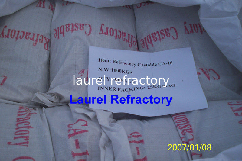 Unshaped High Temperature Alumina Mullite Corundum Refractory Castable Refractory ,Insulating Castable Refractory