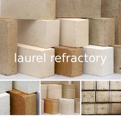 High Strength Fire Clay Bricks Refractory Insulation Low Thermal Conductivity