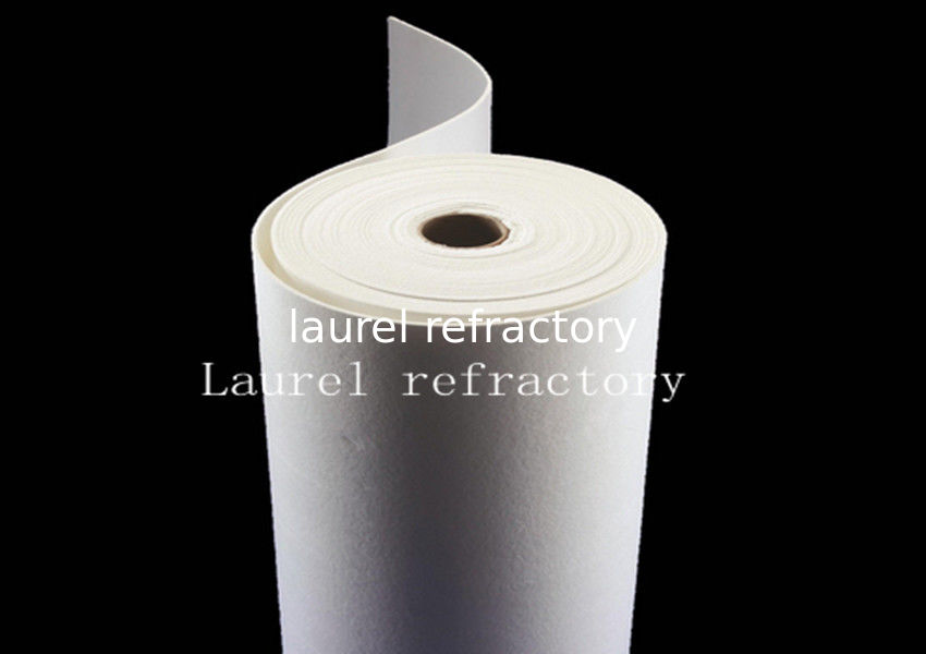 Thermal Shock Resistance Ceramic Fiber Refractory Paper / Sheet For Mould Liner