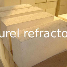 Heat resistant Light Weight Mullite Insulating Fire Brick , High Alumina Silica Foam Brick for kiln