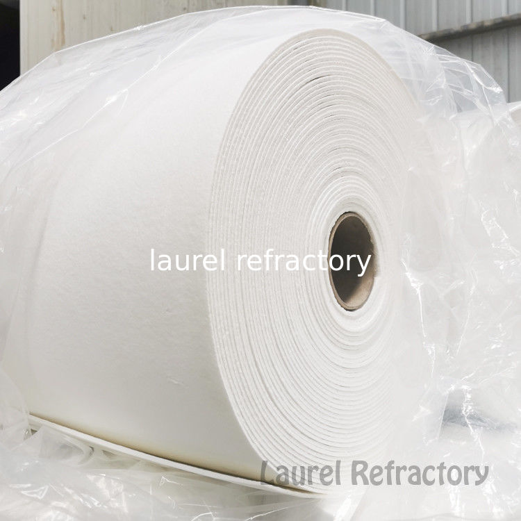High Temperature insulation refractory aluminium zirconium 1260C Ceramic Fiber Paper For Rotary Kilns Insulation
