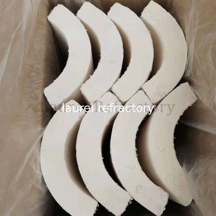 Thermal Insulation Calcium Silicate Pipe 650C / 1000 C In Fireproof