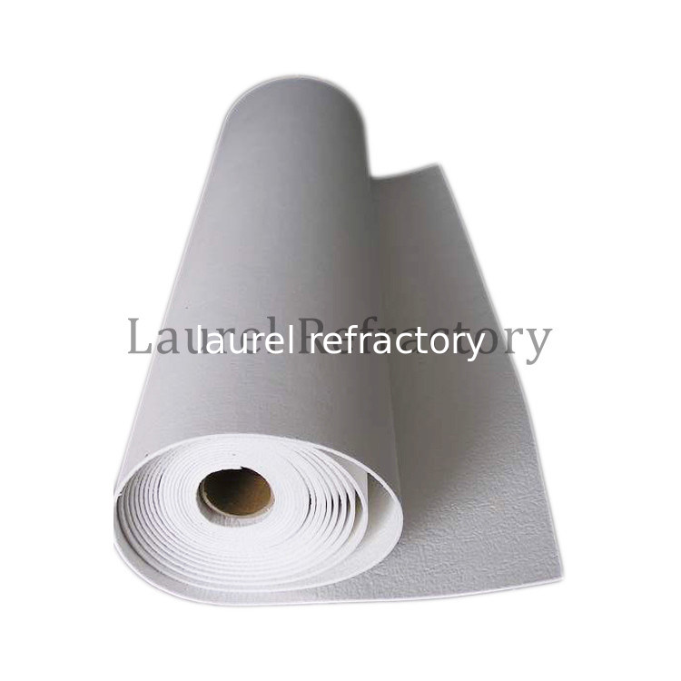 1mm6mm Heat Resistant Insulation Ceramic Fiber Paper Roll Fireproof Thermal