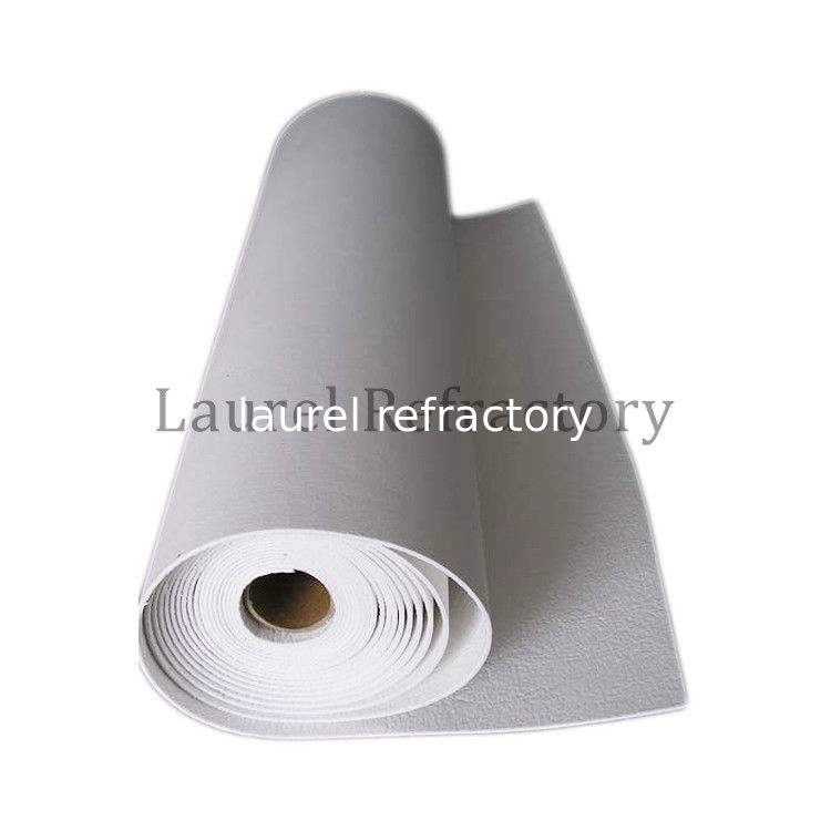 1mm-6mm Heat Resistant Insulation Ceramic Fiber Wool Paper Roll Fireproof Thermal Resistant for Kiln