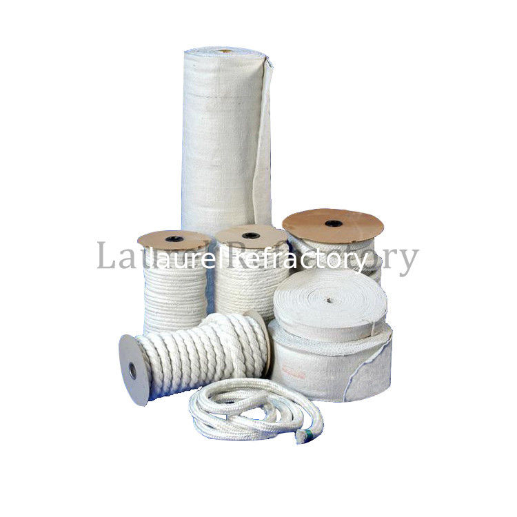 Square and Round Stainless Steel Reinforced High Temperature Sealing Ceramic Fiber Rope for Various Kilns