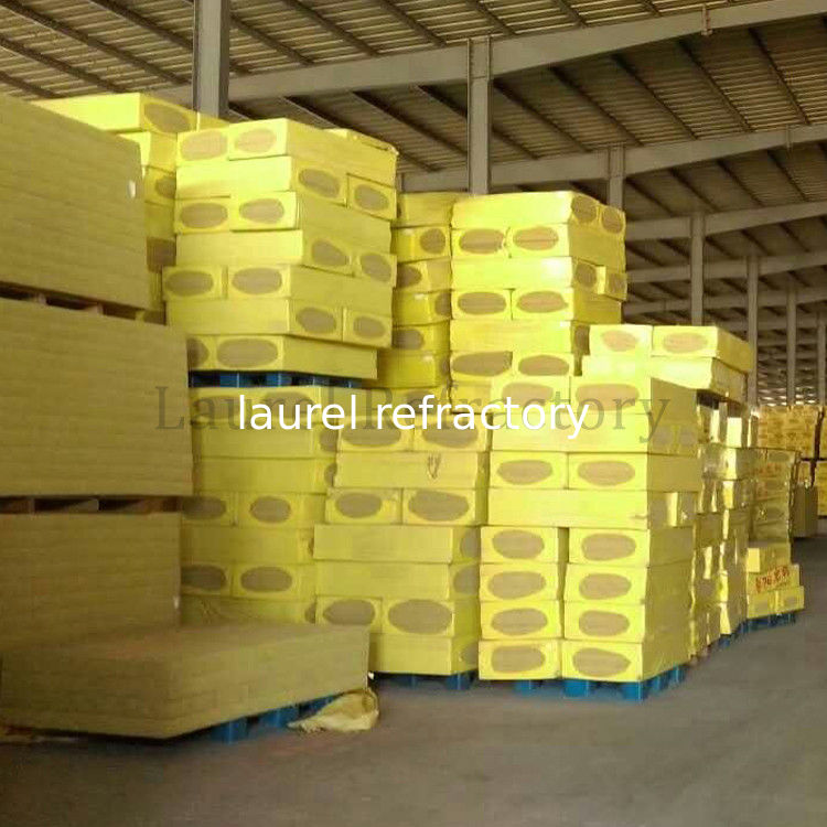 Thermal Insulation Rock Mineral Wool Panel Board Soundproof 50mm For Building