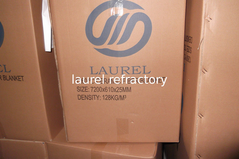 Fireproof Thermal Insulation Refractory Fiber Blanket Heat Resistant For Fireproof Lining