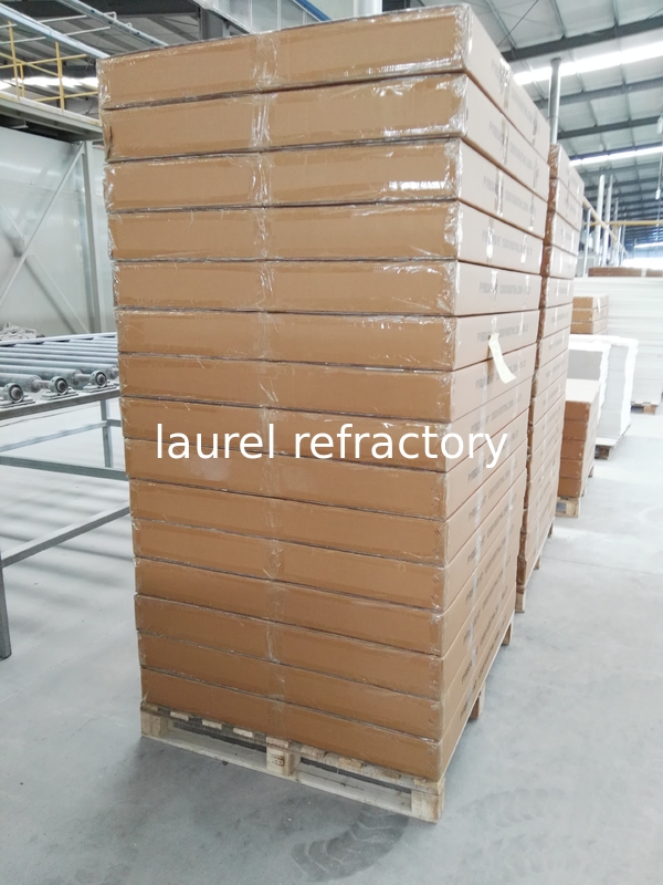 1260C 10mm 25mm 50mm Thermal Insulating Refractory Insulation Ceramic Fiber Board  For Fire Resistant Furnace