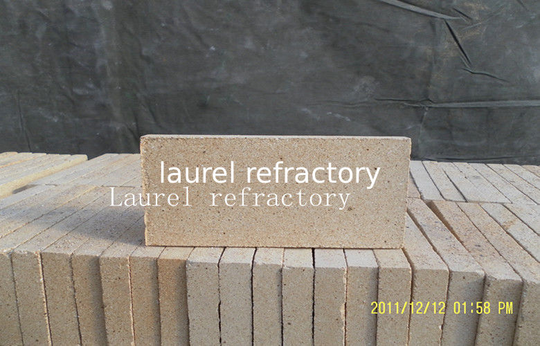 Fire Clay Brick Preheat Zones , High bulk density Fire Brick Refractory for Glass kiln