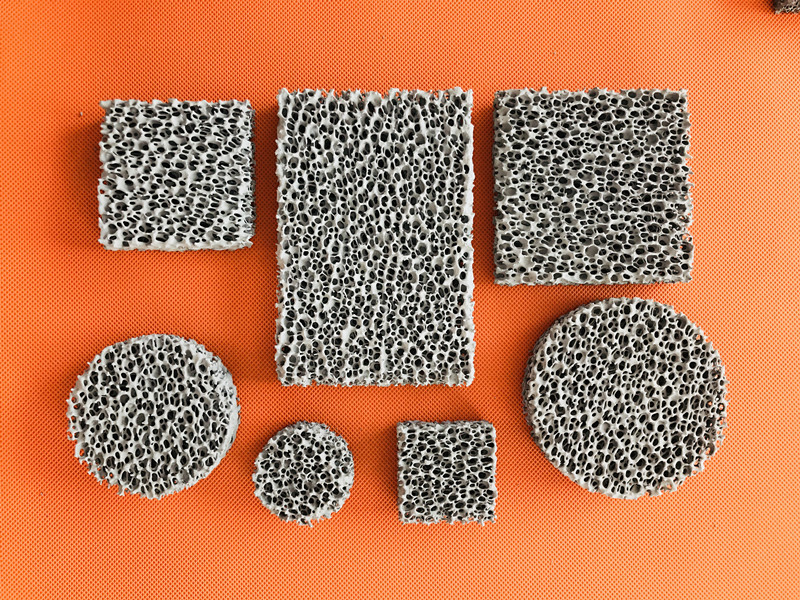 High Porosity Sponge Filter Material Three Dimensional Connected Mesh